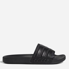 Акція на Чоловічі шльопанці для пляжу Adidas Adilette Shower GZ3772 46.5 (11.5UK) 30 см Чорні від Rozetka