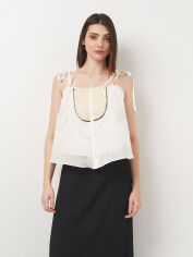 Акція на Футболка жіноча Zara 4043/201 M Біла від Rozetka