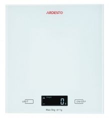 Акція на Весы кухонные Ardesto белые (SCK-893W) від MOYO