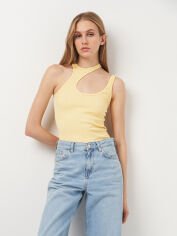 Акція на Футболка жіноча Zara 7901/362 XS/S Жовта від Rozetka