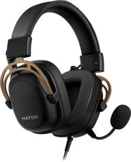 Акція на Навушники Hator Hypergang 2 Gold Signature Edition (HTA-916) від Rozetka