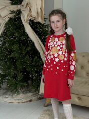 Акція на Дитяче святкове плаття для дівчинки Носі Своє 1498957 98 см Малинове (p-8892-177908) від Rozetka