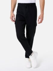 Акція на Спортивні штани чоловічі Colin's CL1066826-BLK 2XL Чорні від Rozetka
