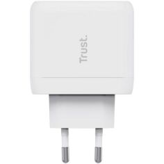 Акція на Сетевое зарядное устройство Trust Maxo 65W USB-C PD White (25139_TRUST) від MOYO