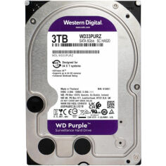 Акція на Жесткий диск WD 3TB 3.5" 256MB SATA Purple Surveillance (WD33PURZ) від MOYO