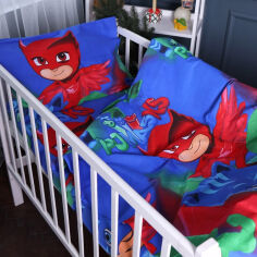 Акція на Детский пододеяльник Kids Time 17-0685 Heroes in Masks бязь MirSon пододеяльник 110х140 см від Podushka