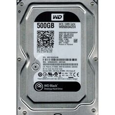 Акция на Жесткий диск внутренний WD 3.5" SATA 3.0 500GB 7200RPM 6GB/S/64MB WD5003AZEX (WD5003AZEX) от MOYO