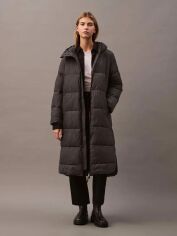 Акція на Куртка зимова довга жіноча Calvin Klein 14904100-022 XS Сіра від Rozetka
