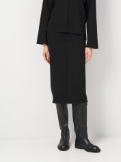 Акція на Спідниця міді осіння жіноча Piazza Italia 86519-3 XL Black від Rozetka