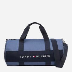 Акція на Спортивна сумка чоловіча тканинна Tommy Hilfiger 16200874 Синя від Rozetka