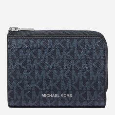 Акція на Гаманець чоловічий для карток Michael Kors 697740471 Синій від Rozetka