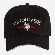 Акція на Кепка чоловіча U.S. Polo Assn 459696837 One Size Чорна від Rozetka