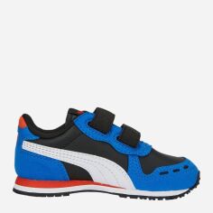 Акція на Дитячі кросівки для хлопчика Puma Cabana Racer SL 20 V Inf 383731-07 19 Чорний/Блакитний від Rozetka