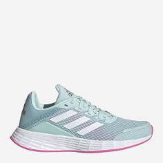 Акція на Дитячі кросівки для дівчинки adidas Duramo Sl K GV9819 28.5 Зелені від Rozetka