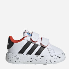 Акція на Дитячі кеди для дівчинки adidas Grand Court 2.0 101 CF I ID8013 23.5 Білий/Чорний від Rozetka