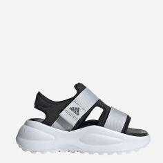 Акція на Підліткові спортивні сандалії для дівчинки adidas Mehana Sandal Kids ID7910 38 Білий/Чорний від Rozetka