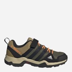 Акція на Дитячі трекінгові кросівки для хлопчика Adidas Terrex Ax2r Cf K FX4184 28.5 Зелені від Rozetka