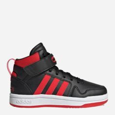 Акція на Підліткові високі кросівки для хлопчика adidas Postmove Mid K GW0460 40 Чорні від Rozetka
