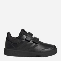 Акция на Підліткові кросівки для хлопчика adidas Tensaur Sport 2.0 Cf K GW6439 35 Чорні от Rozetka