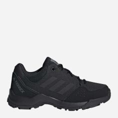 Акція на Дитячі трекінгові кросівки для дівчинки adidas Terrex Hyperhiker Low K FV5216 29 Чорні від Rozetka