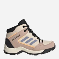 Акція на Підліткові демісезонні черевики для дівчинки Adidas Terrex Hyperhiker Mid K HQ5820 38.5 Бежеві від Rozetka