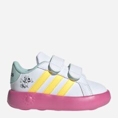 Акція на Дитячі кеди для дівчинки adidas Grand Court Minnie ID8018 24 Білі від Rozetka