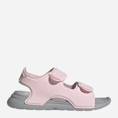 Акція на Дитячі босоніжки для дівчинки adidas Swim Sandal FY8937 34 Рожевий/Сірий від Rozetka