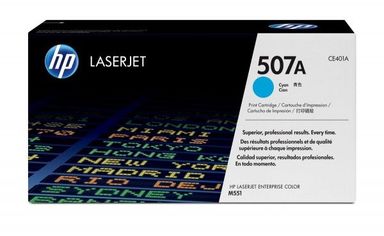 Акція на Картридж лазерный HP LaserJet Enterprise 500 Color M551n/ 551dn/551xh cyan (CE401A) від MOYO