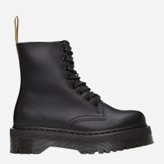 Акція на Жіночі берці високі Dr. Martens Jadon II Vegan 25310001 39 Чорні від Rozetka