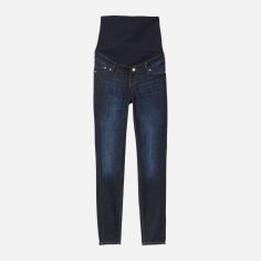 Акція на Джинси для вагітних H&M Mama 8101702wer S Темно-блакитні від Rozetka