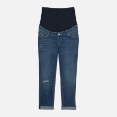 Акція на Джинси для вагітних H&M Mama 8765782wer S Темно-сині від Rozetka
