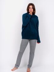 Акція на Спортивний костюм жіночий Suavite 291311 L/XL Сіро-Зелений від Rozetka