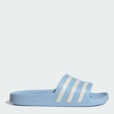 Акція на Жіночі шльопанці для пляжу Adidas Adilette Aqua IE8919 39 (7US/6UK) 25 см Блакитні від Rozetka