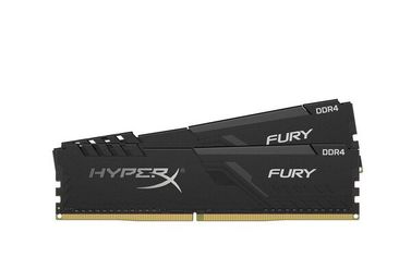 Акція на Память для ПК HyperX DDR4 2666 32GB Fury Black  (HX426C16FB3K2/32) від MOYO