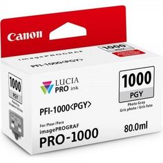 Акция на Картридж струйный CANON PFI-1000PGY Photo Grey (0553C001) от MOYO