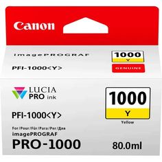 Акция на Картридж струйный CANON PFI-1000Y Yellow (0549C001) от MOYO