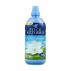 Акція на Концентрований пом'якшувач для тканин Felce Azzurra Pure Freshness, 45 циклів прання, 900 мл від Eva