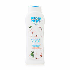 Акція на Гель для душу Tulipan Negro Bath And Shower Gel Бавовна та тальк, 650 мл від Eva