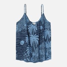 Акція на Топ жіночий H&M Desmond & Dempsey 8593652wer S Темно-синій від Rozetka