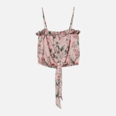 Акція на Топ жіночий H&M Johanna Ortiz 8414651wer L Рожевий із зеленим від Rozetka