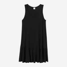 Акція на Сукня коротка літня жіноча H&M 8568401wer XL Чорна від Rozetka