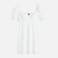 Акція на Сукня жіноча H&M 11447477wer S Біла з блакитним від Rozetka