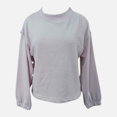Акція на Світшот жіночий H&M 10449145wer XS Світло-бузковий від Rozetka