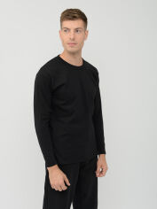 Акція на Лонгслів чоловічий Fruit of the loom 061038036 Val. 3XL Чорний від Rozetka