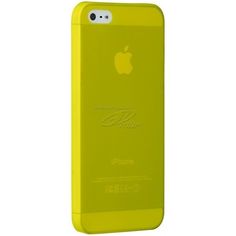 Акція на Чехол Ozaki для iPhone 5/5S/SE O!coat 0.3 Jelly Yellow від MOYO