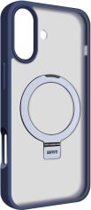 Акція на Панель ArmorStandart Unit Stand для Apple iPhone 16 Plus Dark Blue від Rozetka