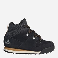 Акція на Дитячі зимові черевики для хлопчика adidas Snowpitch K FZ2602 31 Темно-синій/Чорний від Rozetka