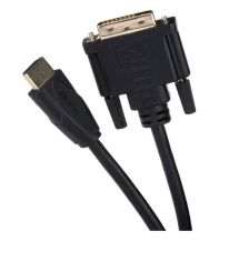 Акція на Кабель 2E HDMI to DVI 24+1, Molding Type, 1.8m, Black (2E-W1701) від MOYO