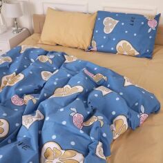 Акція на Комплект постільної білизни MirSon King Size 220х240 см 17-4823 Nathaniel Ranforce Elite від Rozetka