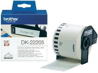 Акция на Картридж Brother для специализированного принтера QL-1060N/QL-570 (62mm x 30.48M) (DK22205) от MOYO